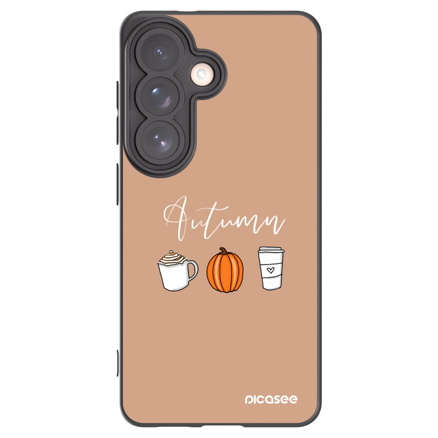 Picasee silikónový čierny obal pre Samsung Galaxy S26 - Autumn