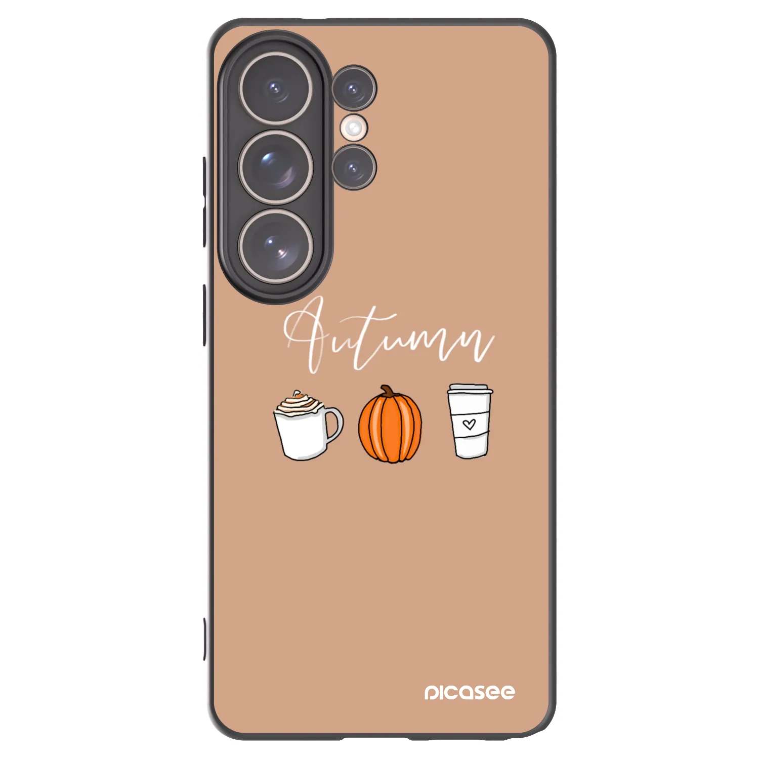 Picasee silikónový čierny obal pre Samsung Galaxy S26 Ultra - Autumn