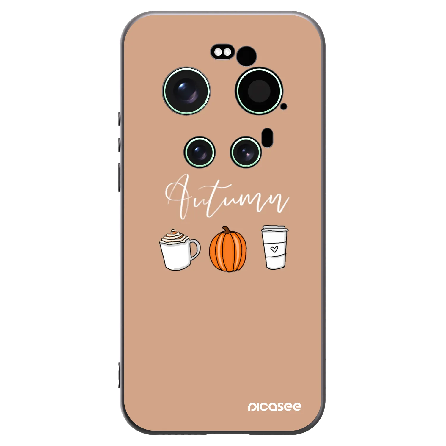 Picasee silikónový čierny obal pre Xiaomi 17 Ultra - Autumn