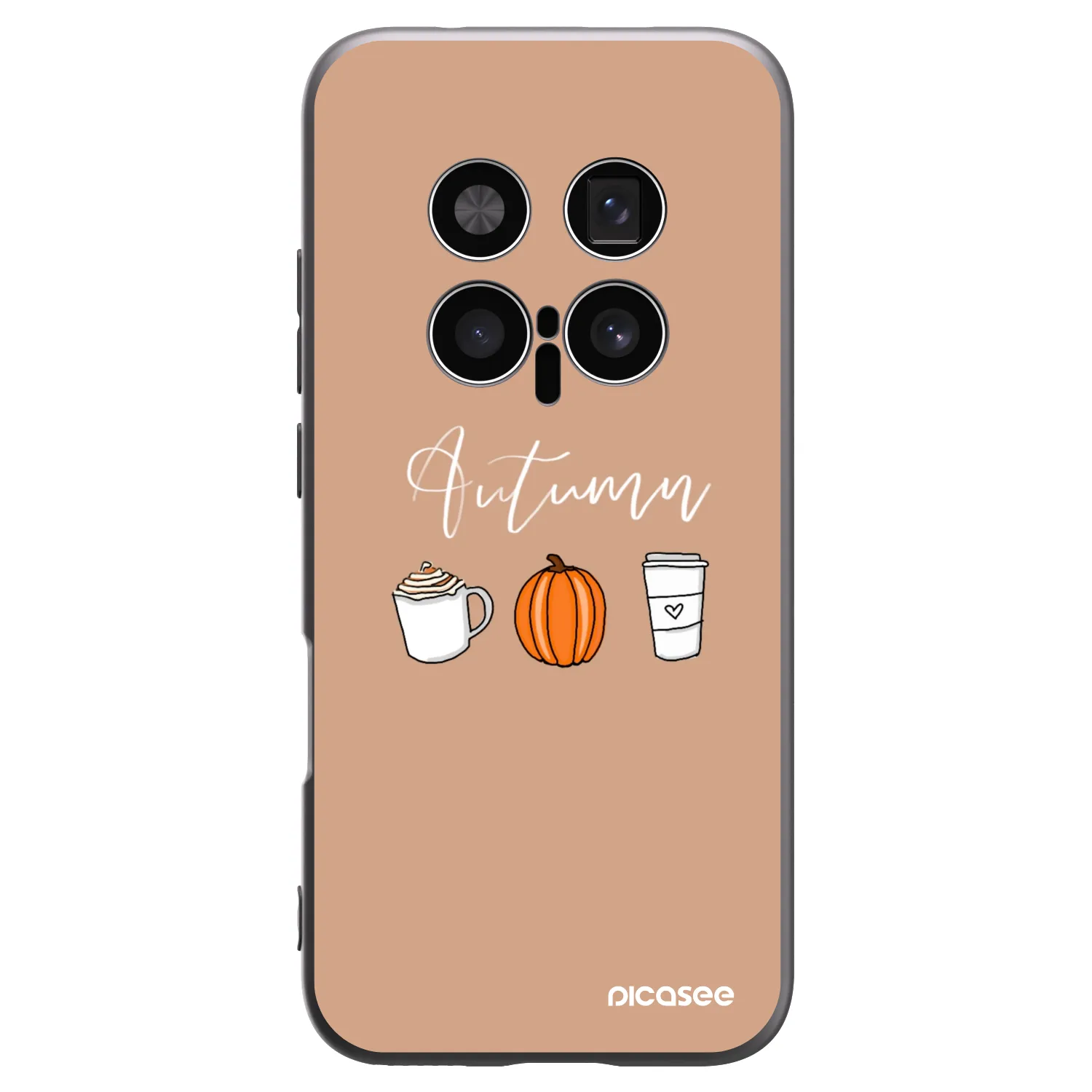 Picasee silikónový čierny obal pre Honor Magic8 Pro 5G - Autumn