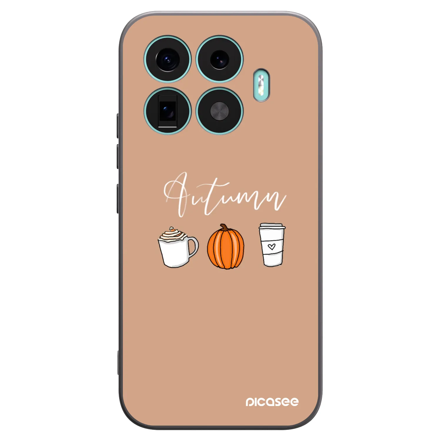 Picasee silikónový čierny obal pre Xiaomi 17T - Autumn