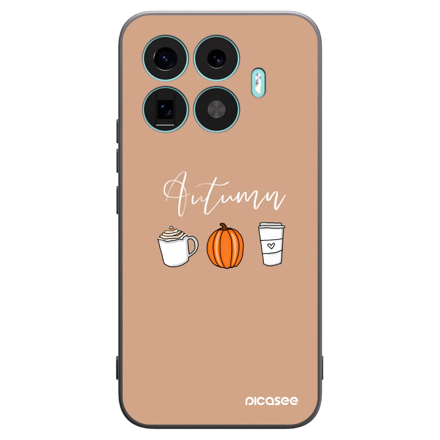 Picasee silikónový čierny obal pre Xiaomi 17T Pro - Autumn