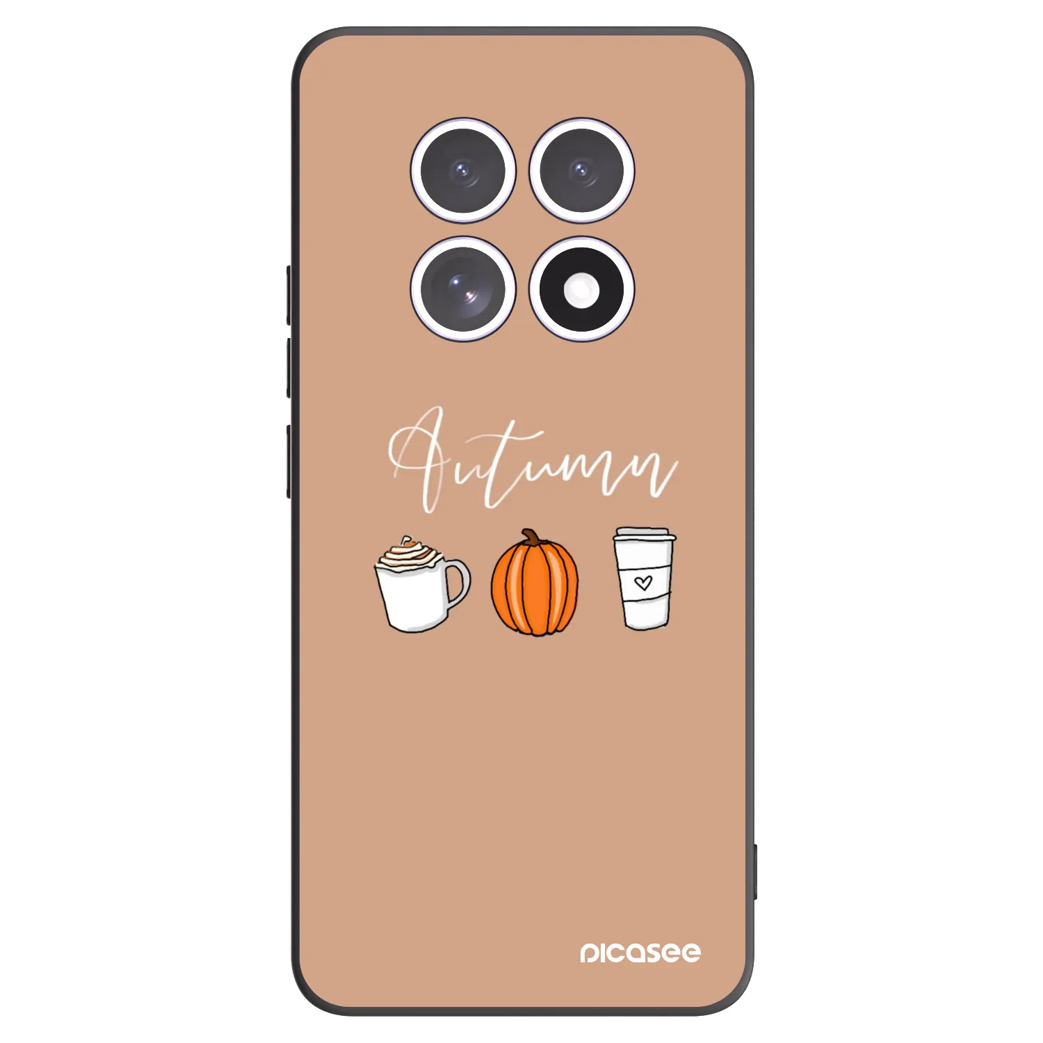 Picasee silikónový čierny obal pre Xiaomi Redmi Note 15 5G - Autumn
