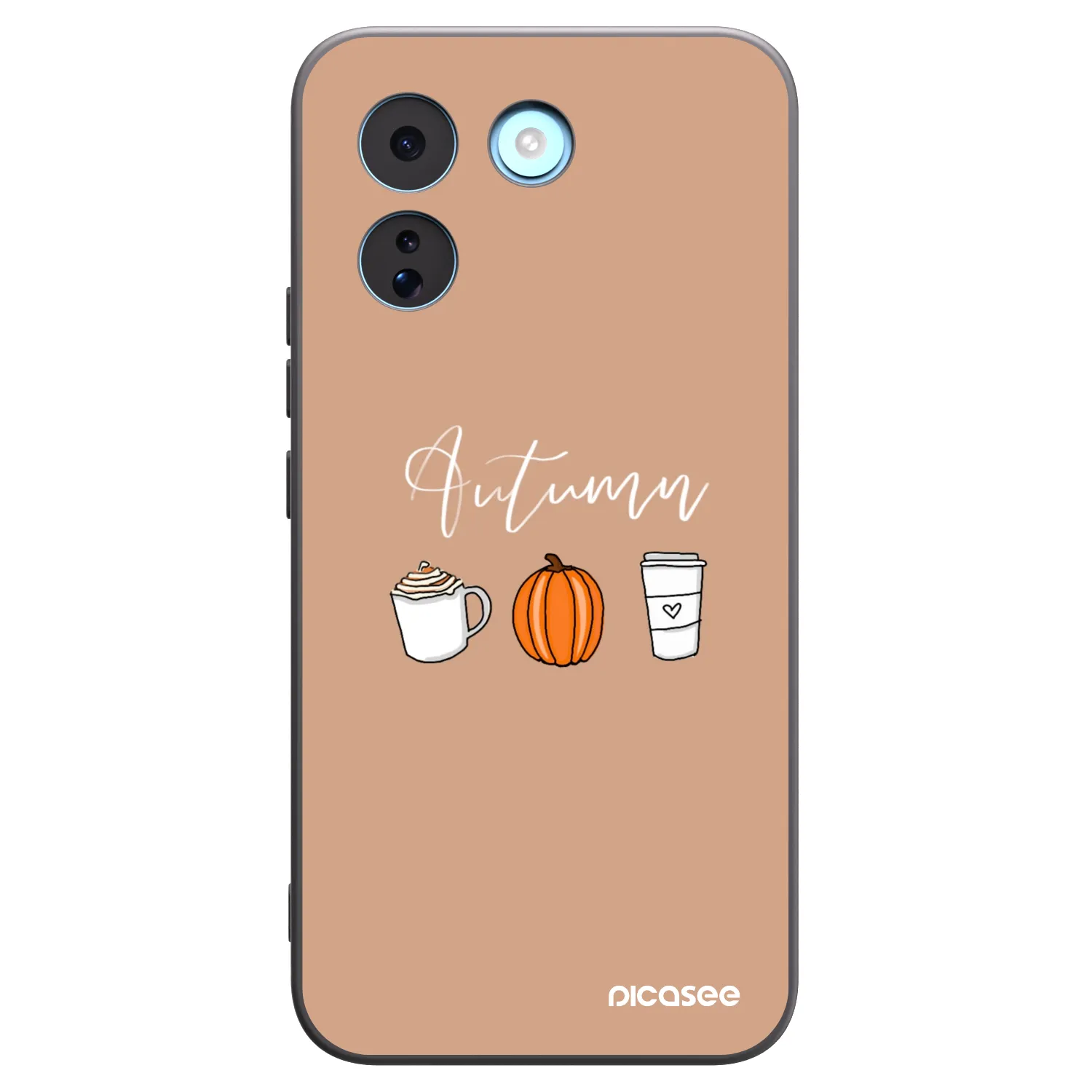 Picasee silikónový čierny obal pre Xiaomi Redmi Note 17 Pro MAX 5G - Autumn