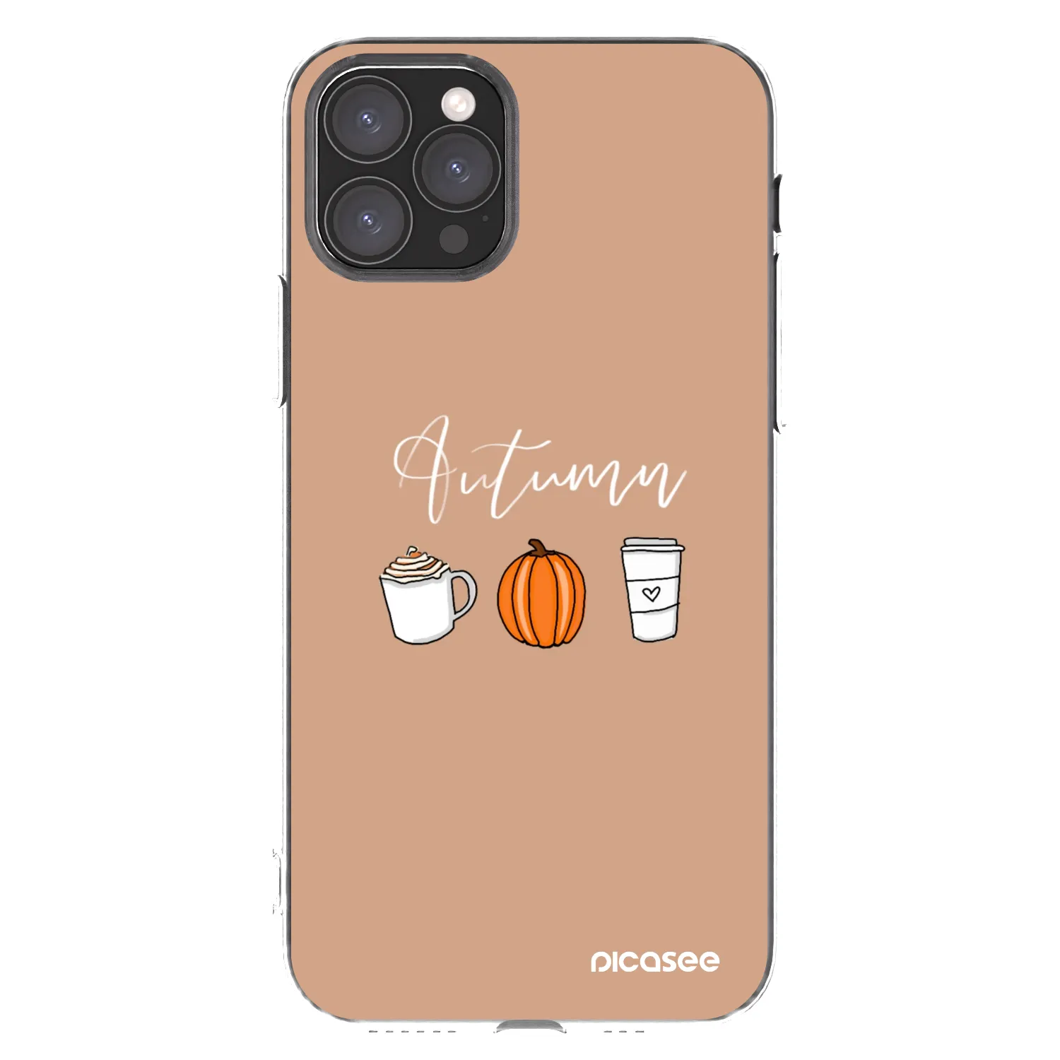 Picasee silikónový prehľadný obal pre Apple iPhone 11 Pro - Autumn