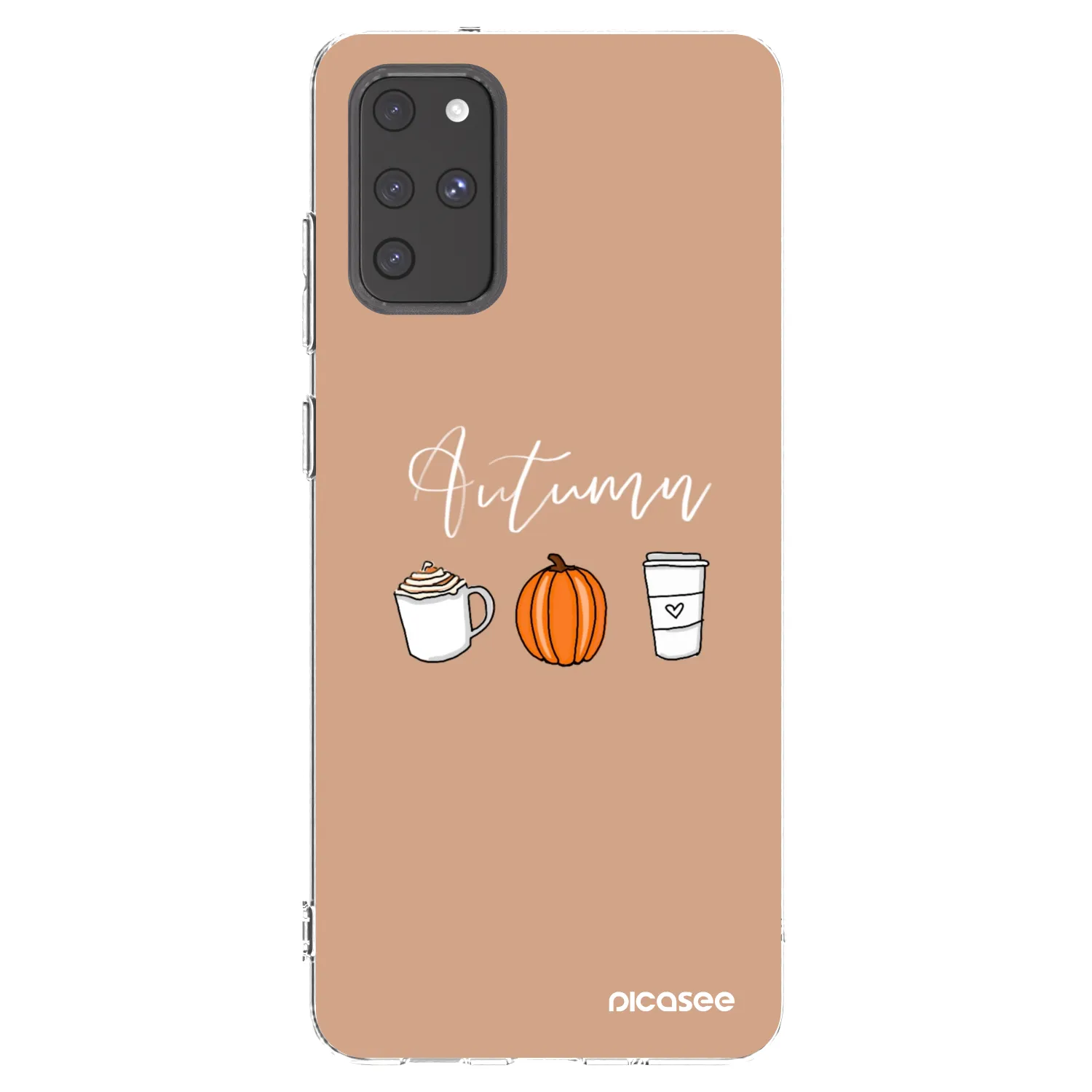Picasee silikónový prehľadný obal pre Samsung Galaxy S20+ G985F - Autumn