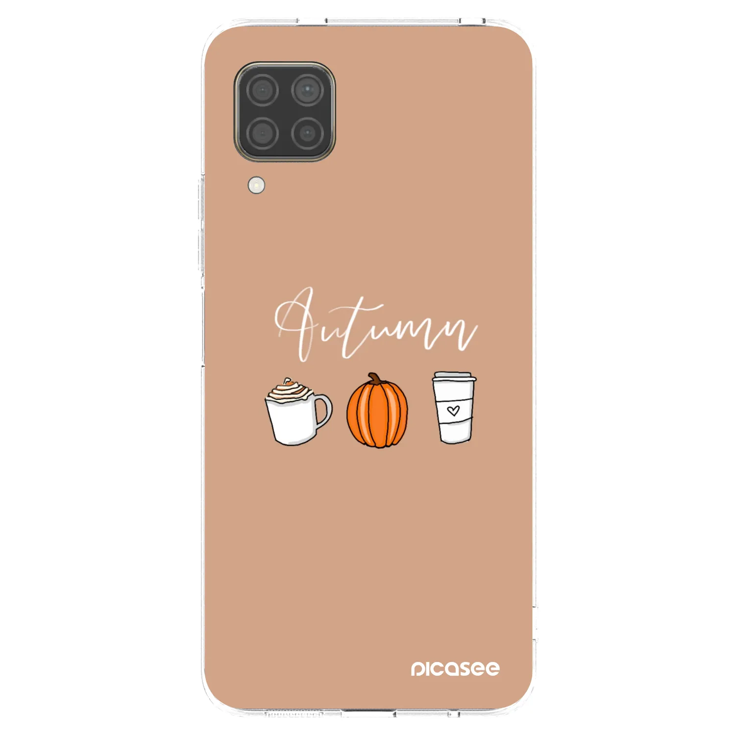 Picasee silikónový prehľadný obal pre Huawei P40 Lite - Autumn