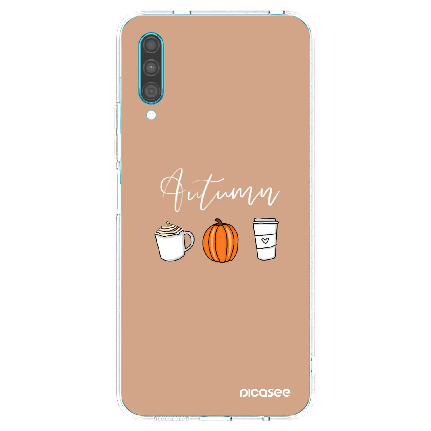 Picasee silikónový prehľadný obal pre Samsung Galaxy A30s A307F - Autumn