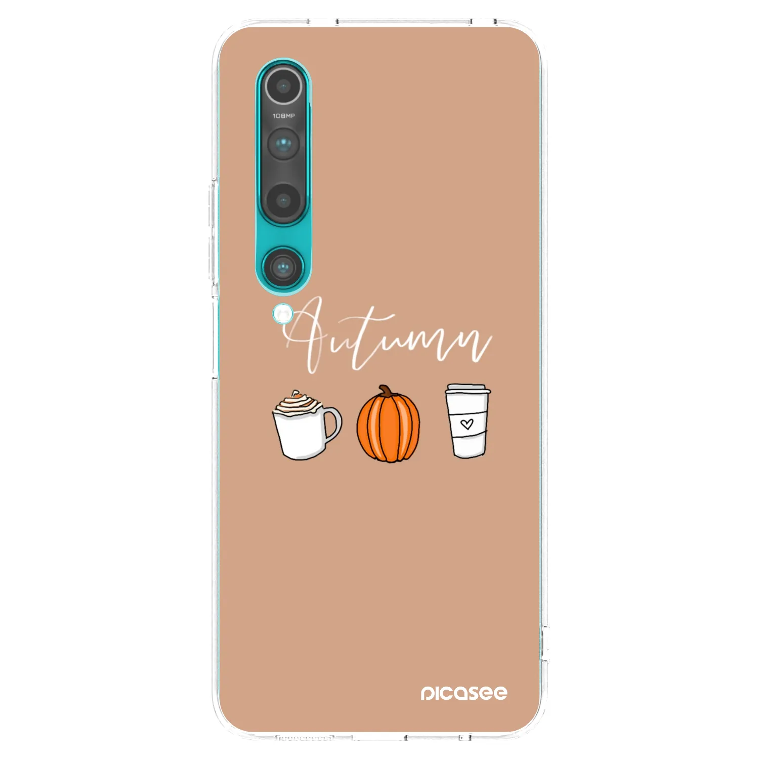 Picasee silikónový prehľadný obal pre Xiaomi Mi 10 - Autumn