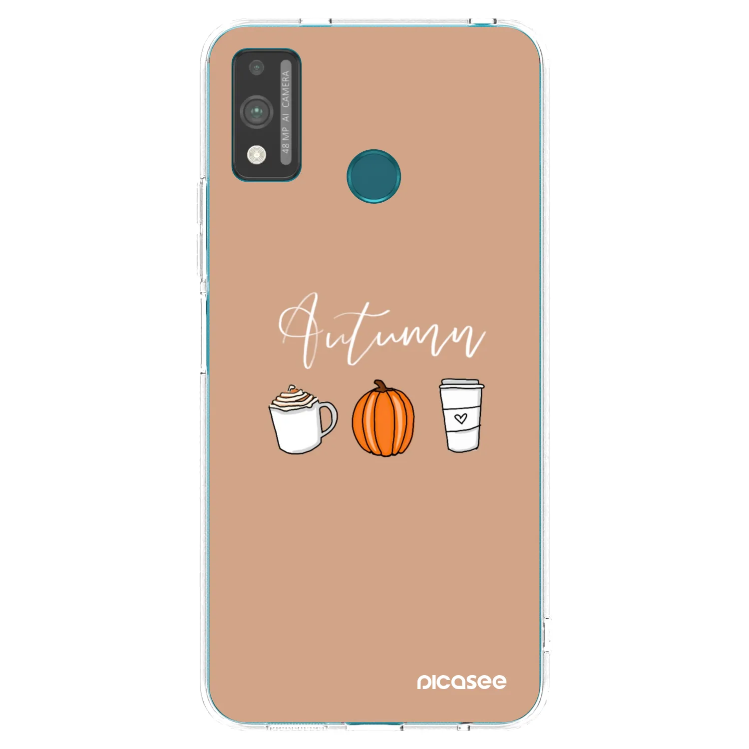 Picasee silikónový prehľadný obal pre Honor 9X Lite - Autumn