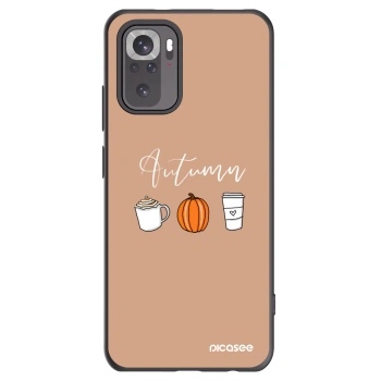 Picasee silikónový čierny obal pre Xiaomi Redmi Note 10S - Autumn