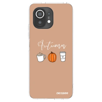Picasee silikónový prehľadný obal pre Xiaomi Mi 11 - Autumn