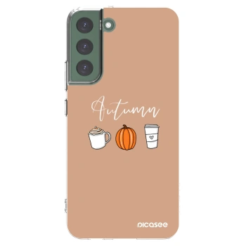 Picasee silikónový prehľadný obal pre Samsung Galaxy S22+ 5G - Autumn