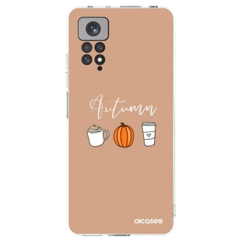 Picasee silikónový prehľadný obal pre Xiaomi Redmi Note 11 - Autumn