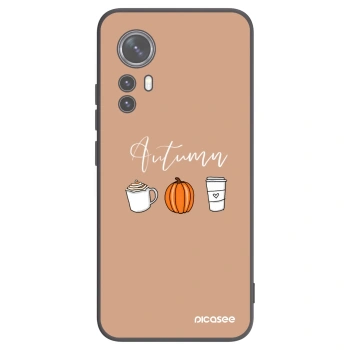 Picasee silikónový čierny obal pre Xiaomi 12X - Autumn