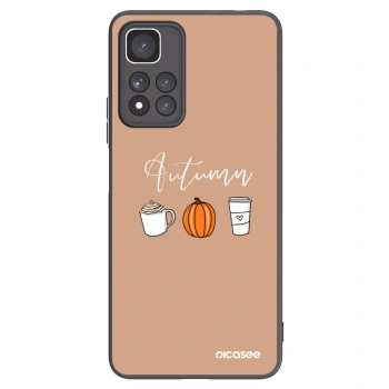 Picasee silikónový čierny obal pre Xiaomi Redmi Note 11 Pro+ 5G - Autumn