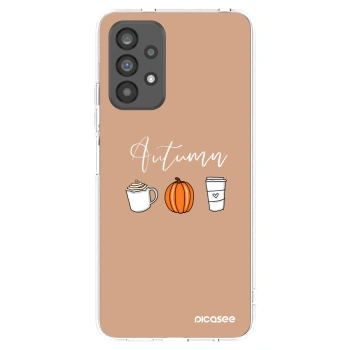 Picasee silikónový prehľadný obal pre Samsung Galaxy A73 5G - Autumn