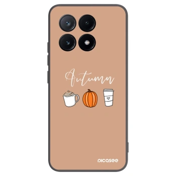 Picasee silikónový čierny obal pre Xiaomi Poco X6 Pro - Autumn