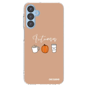 Picasee silikónový prehľadný obal pre Samsung Galaxy A15 A156B 5G - Autumn