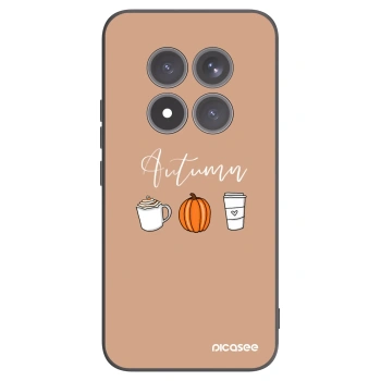 Picasee silikónový čierny obal pre Xiaomi Redmi Note 15 Pro+ - Autumn