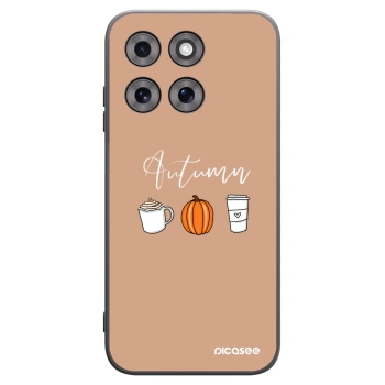 Picasee silikónový čierny obal pre Motorola Moto G77 - Autumn