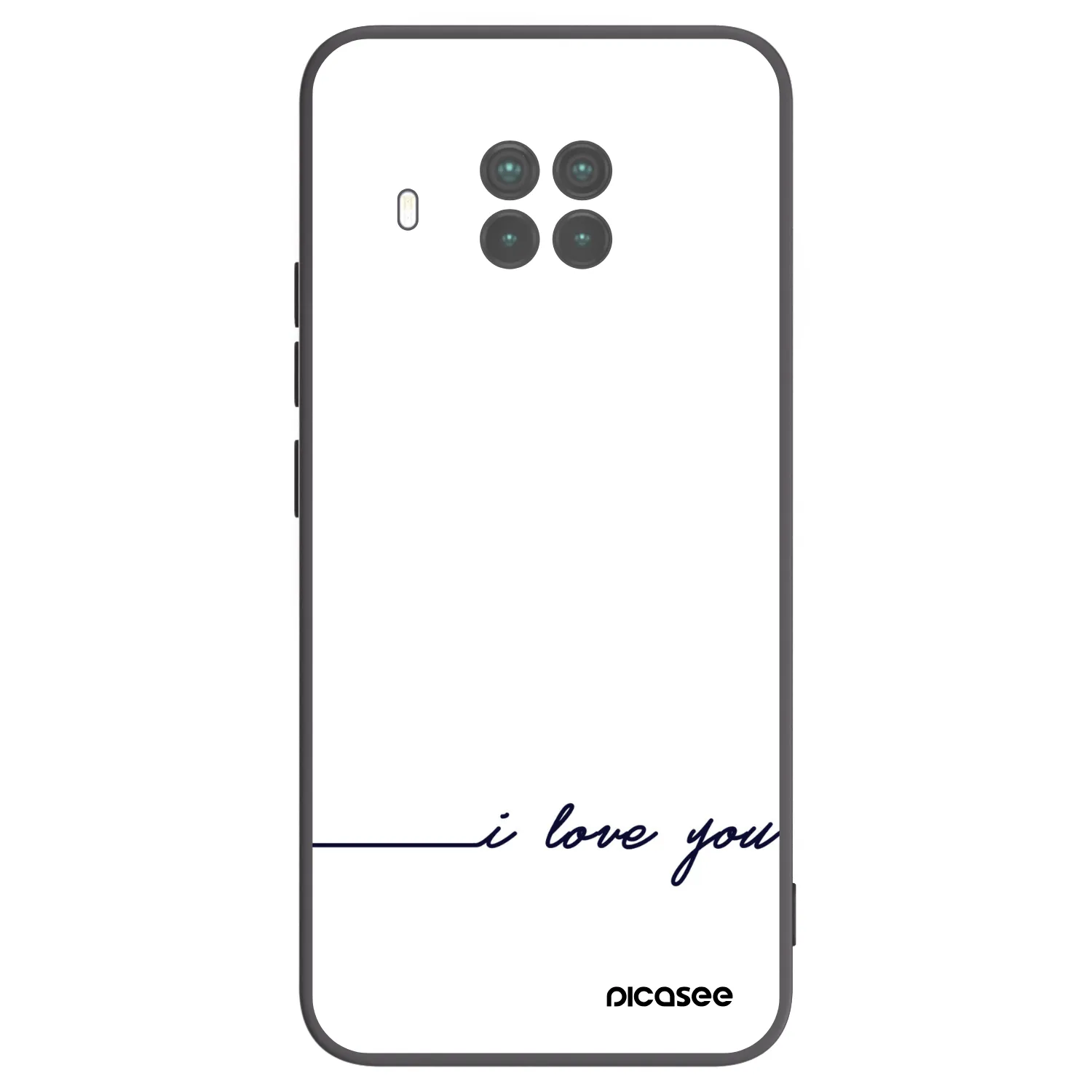 Picasee silikónový čierny obal pre Xiaomi Mi 10T Lite - Milujem ťa