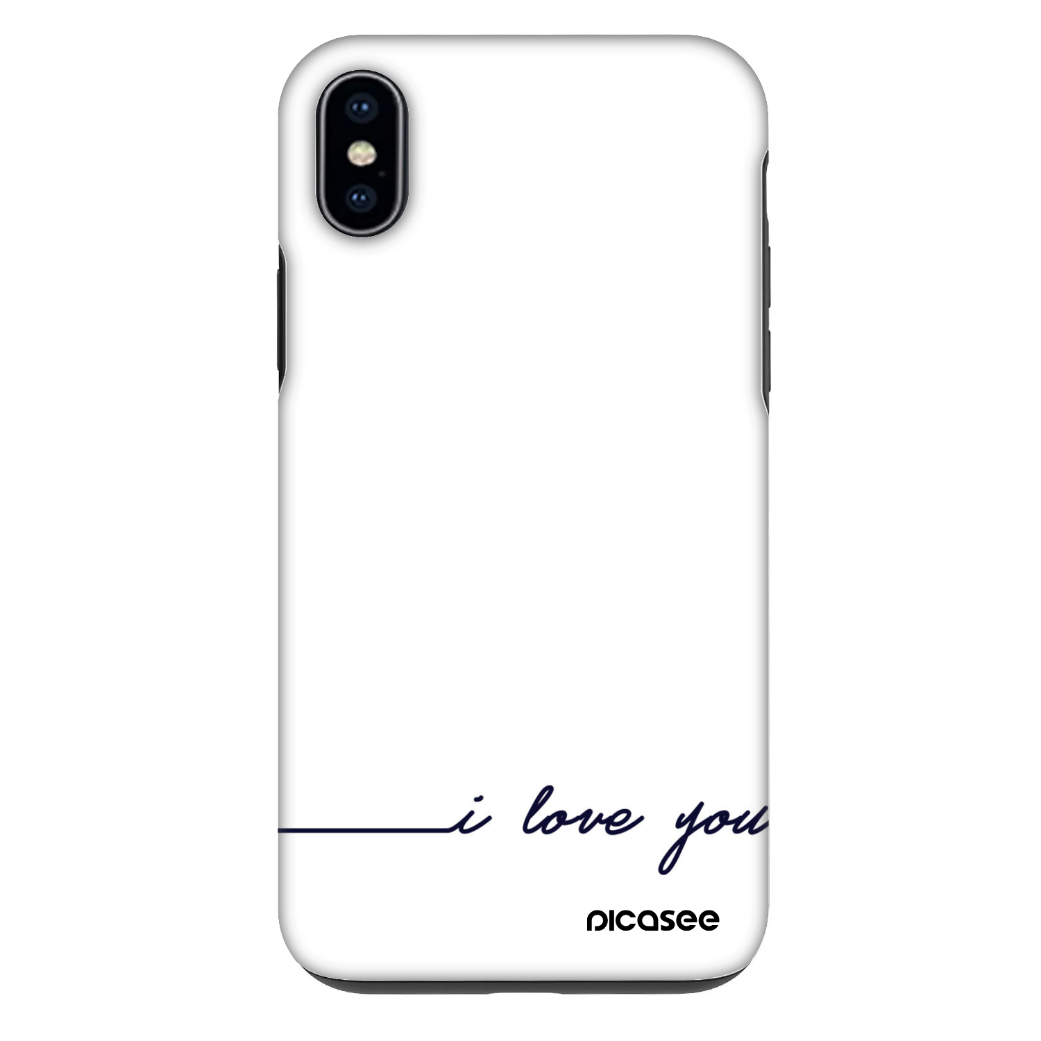 Picasee Fashion Case pre Apple iPhone XS Max - Milujem ťa