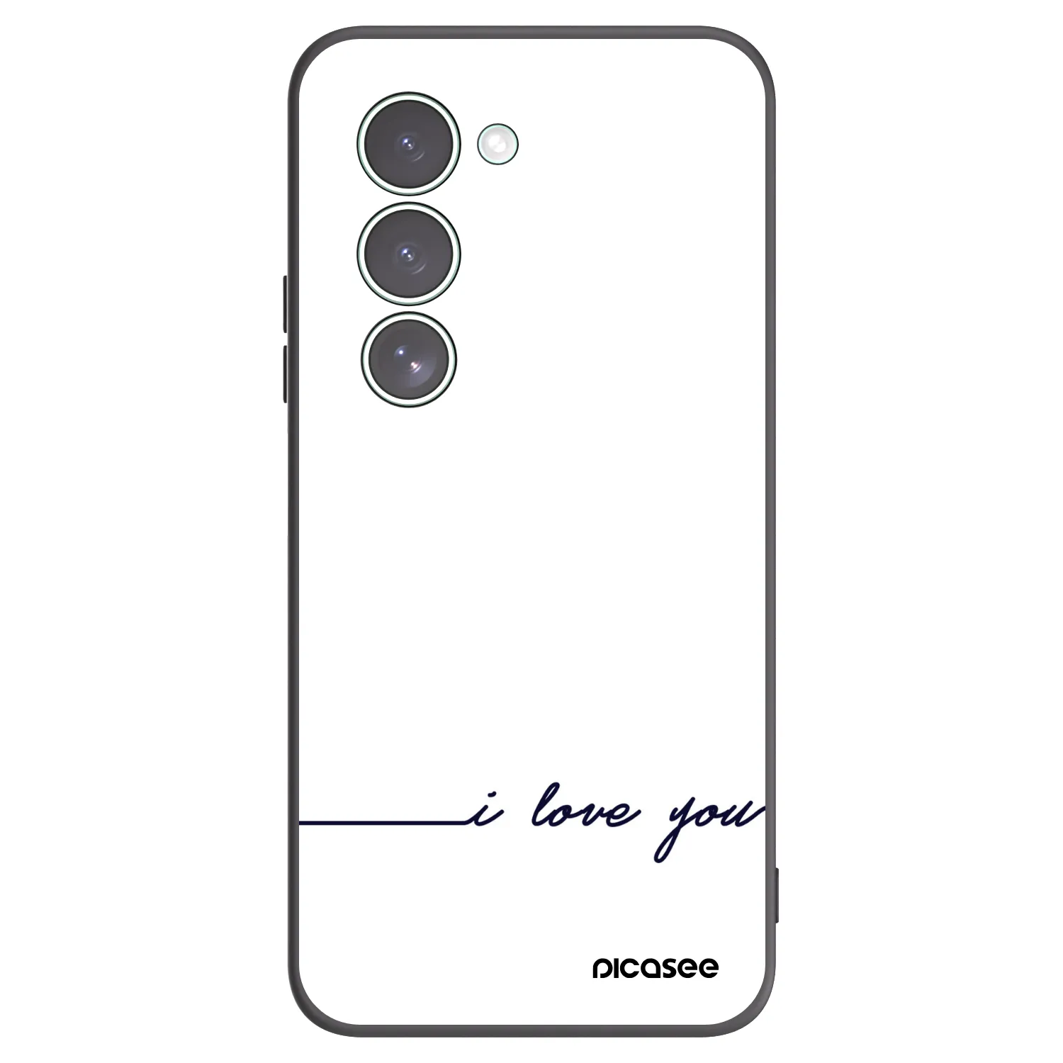 Picasee silikónový čierny obal pre Xiaomi Redmi 15 5G - Milujem ťa