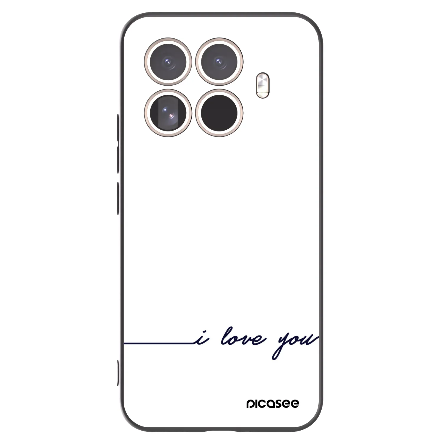 Picasee silikónový čierny obal pre Xiaomi 15T Pro - Milujem ťa