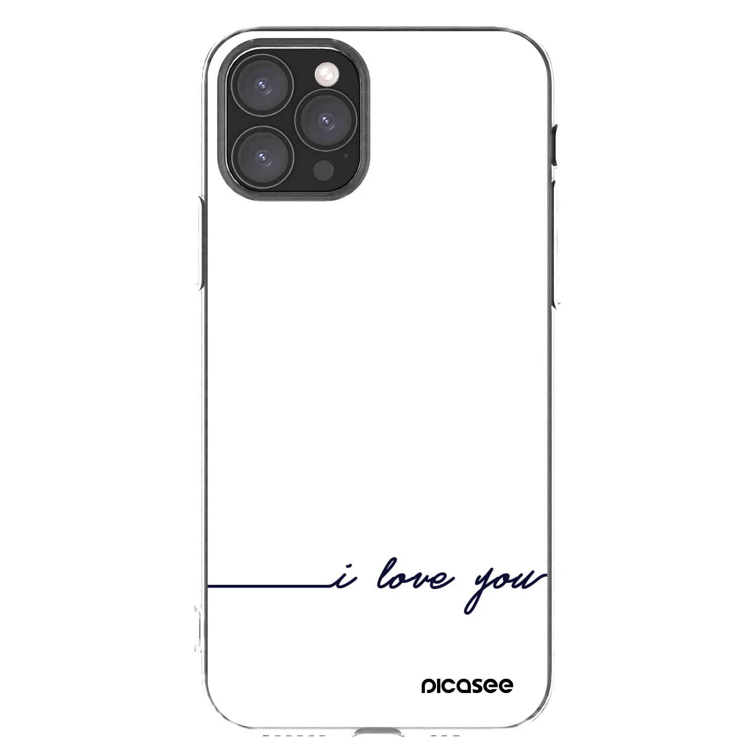 Picasee silikónový prehľadný obal pre Apple iPhone 11 Pro - Milujem ťa