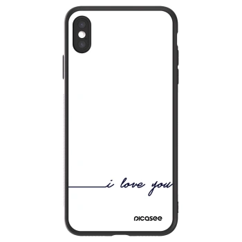 Picasee ULTIMATE CASE pro Apple iPhone XS Max - Milujem ťa