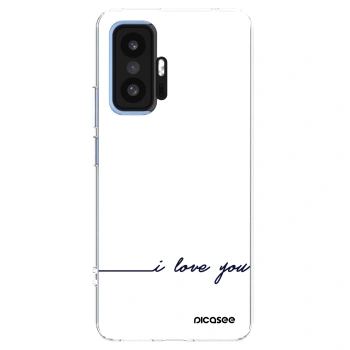 Picasee silikónový prehľadný obal pre Xiaomi 11T - Milujem ťa