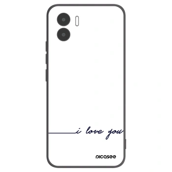 Picasee silikónový čierny obal pre Xiaomi Redmi A1 - Milujem ťa