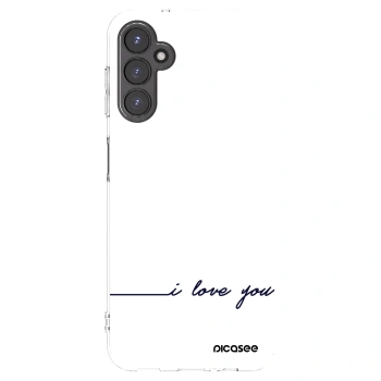 Picasee silikónový prehľadný obal pre Samsung Galaxy A14 4G A145R - Milujem ťa