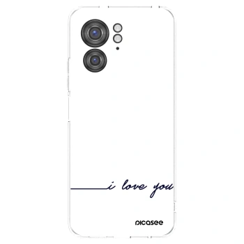 Picasee silikónový prehľadný obal pre Motorola Edge 40 - Milujem ťa