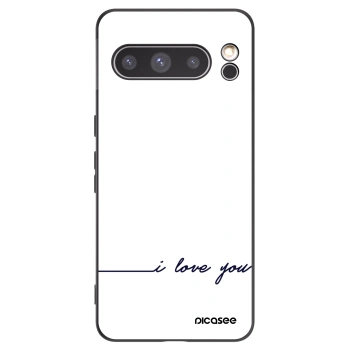 Picasee silikónový čierny obal pre Google Pixel 8 Pro - Milujem ťa