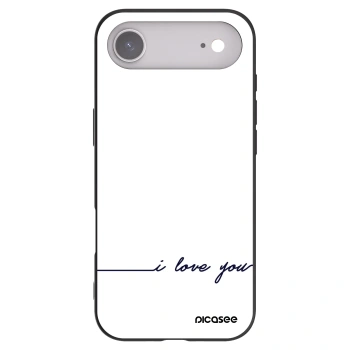 Picasee silikónový čierny obal pre Apple iPhone Air - Milujem ťa