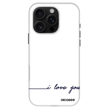 Picasee Fashion Case MagSafe pre Apple iPhone 16 Pro - Milujem ťa