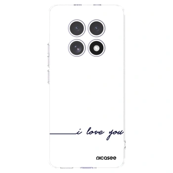 Picasee silikónový prehľadný obal pre Xiaomi Redmi Note 15 - Milujem ťa