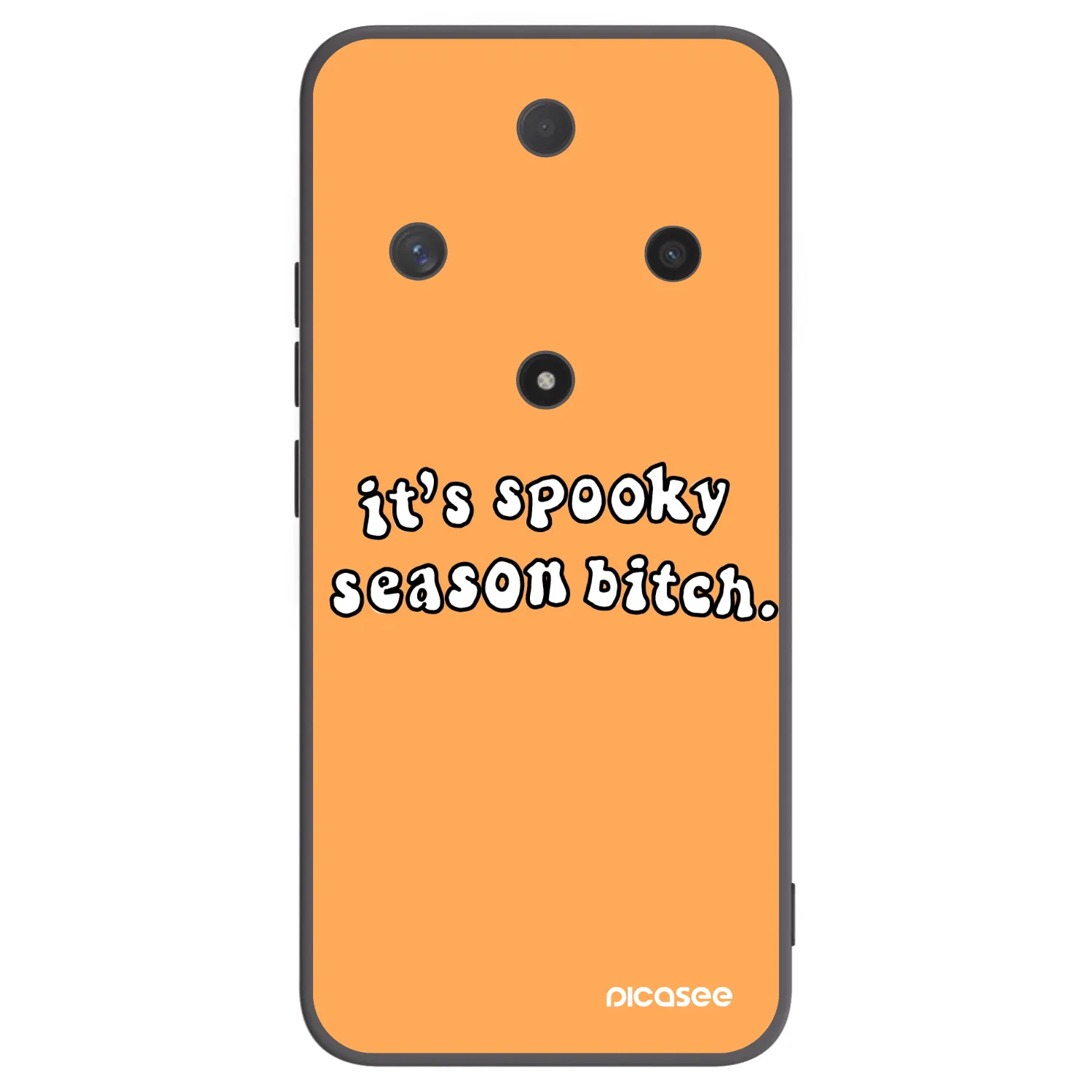 Picasee silikónový čierny obal pre Honor Magic6 Lite 5G - Spooky season