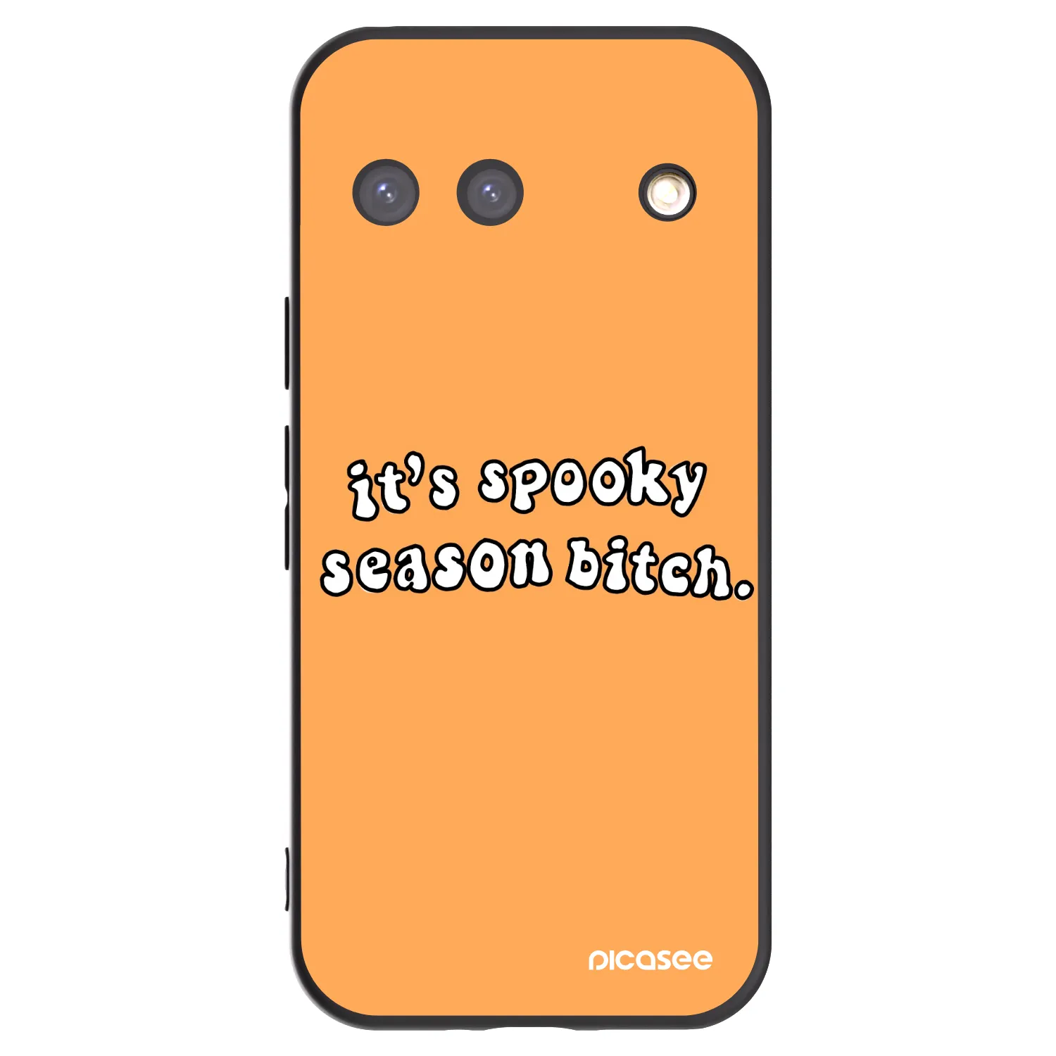 Picasee silikónový čierny obal pre Google Pixel 9 - Spooky season