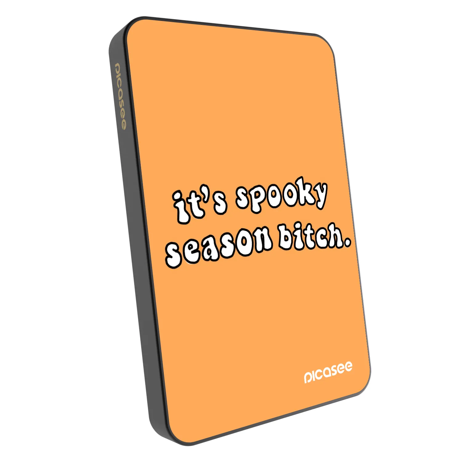 Picasee Powerbanka s MagSafe 5 000 mAh Šedá - Spooky season