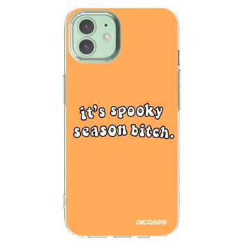 Picasee silikónový prehľadný obal pre Apple iPhone 12 - Spooky season