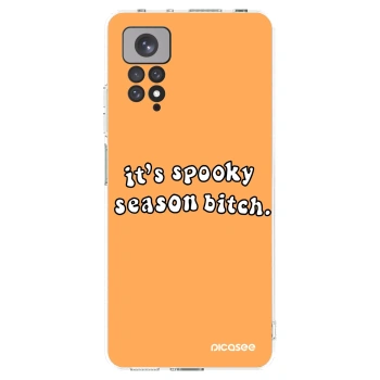 Picasee silikónový prehľadný obal pre Xiaomi Redmi Note 11 - Spooky season