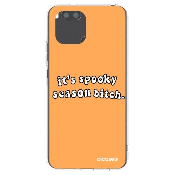 Picasee silikónový prehľadný obal pre Xiaomi Redmi A1 - Spooky season