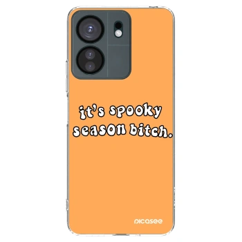 Picasee silikónový prehľadný obal pre Xiaomi Redmi 13C 4G - Spooky season