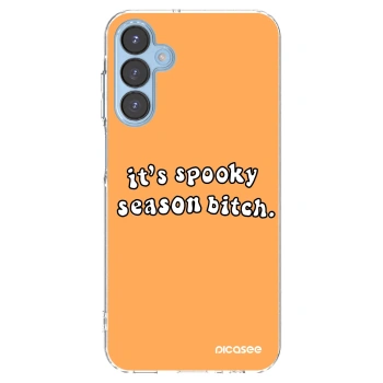 Picasee silikónový prehľadný obal pre Samsung Galaxy A15 A156B 5G - Spooky season