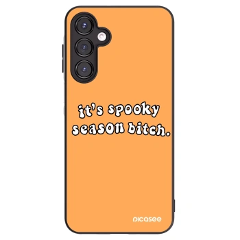 Picasee silikónový čierny obal pre Samsung Galaxy A16 5G - Spooky season