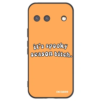 Picasee silikónový čierny obal pre Google Pixel 9 - Spooky season