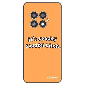 Picasee silikónový čierny obal pre OnePlus 13 5G - Spooky season
